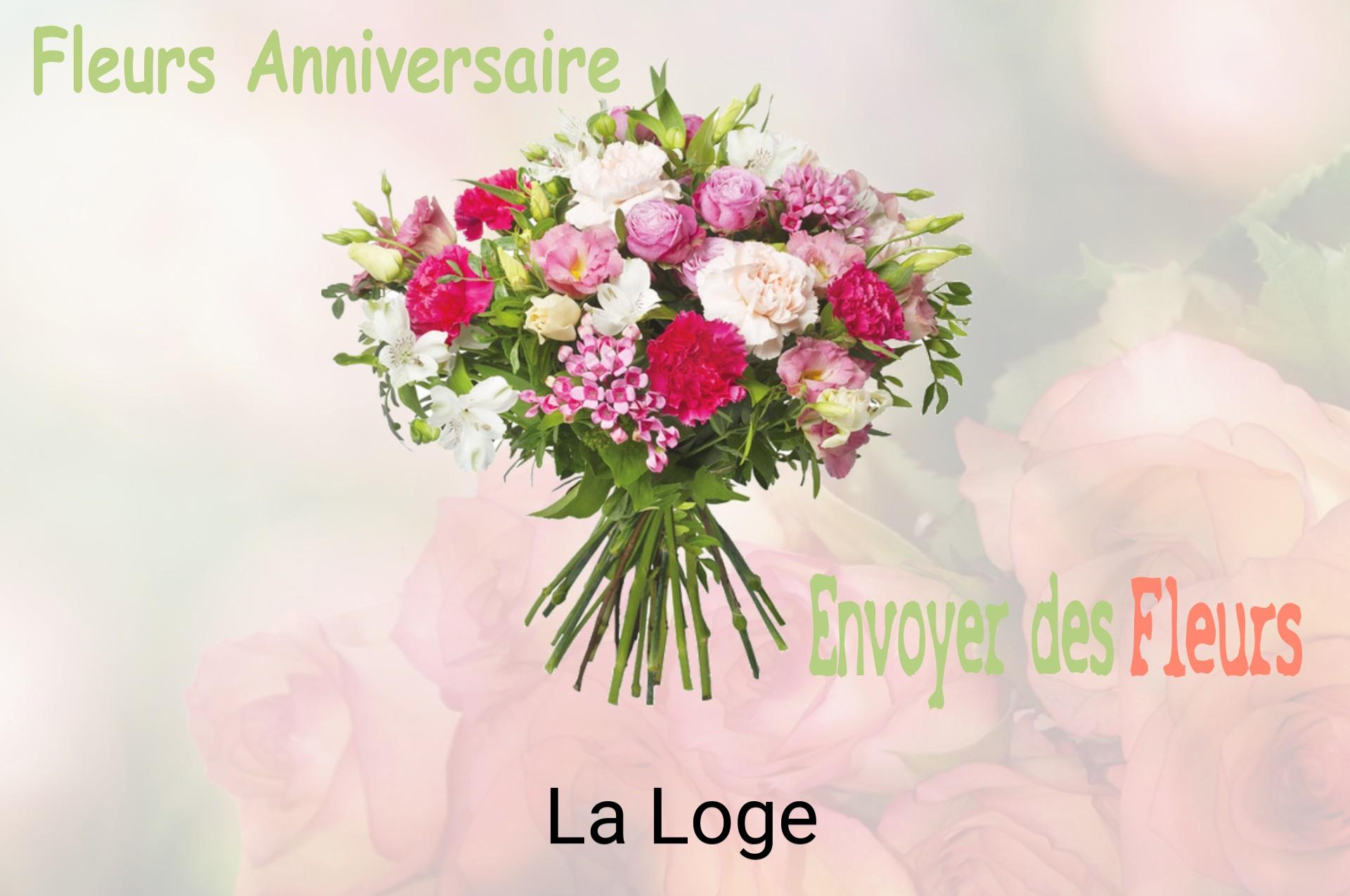 Bouquet de fleurs d’anniversaire livré à La Loge