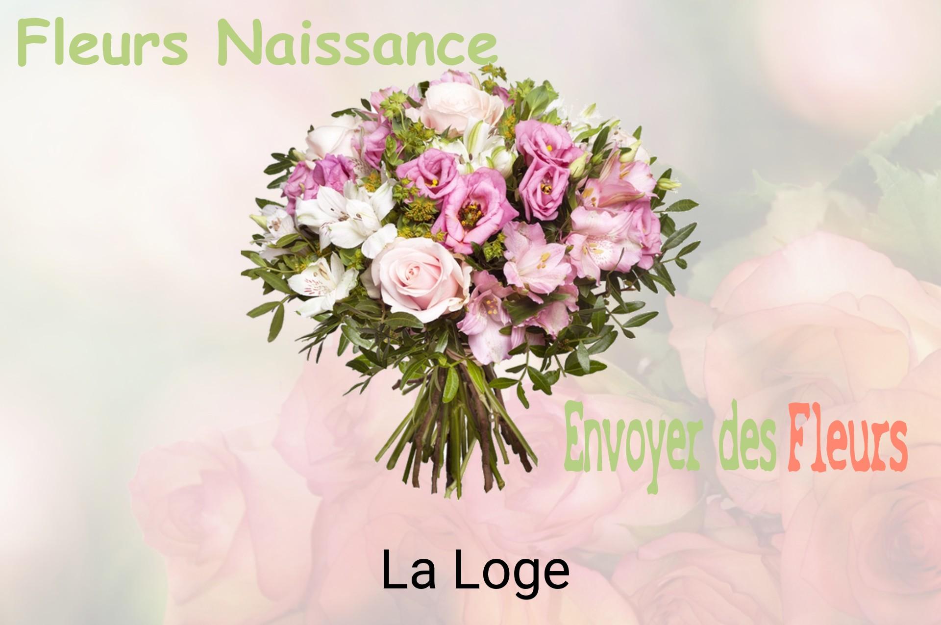 Bouquet de fleurs de naissance livré à La Loge