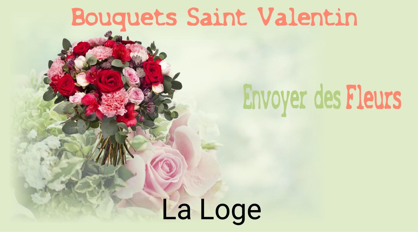 Roses de Saint-Valentin livrées à La Loge